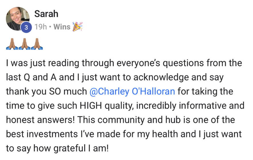Community win 5